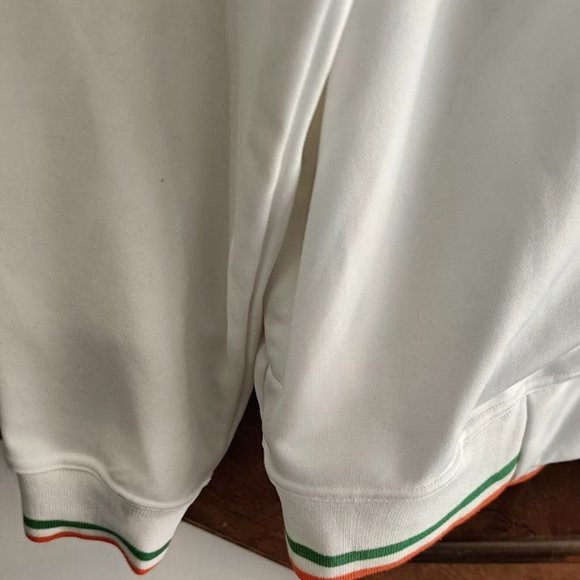 S⚽Umbro Ireland Soccer Football Full-Zip Track Jacket White - Picture 7 of 9